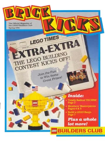 LEGO onderdeel Brick Kicks 1991 Spring (bk1991spr)