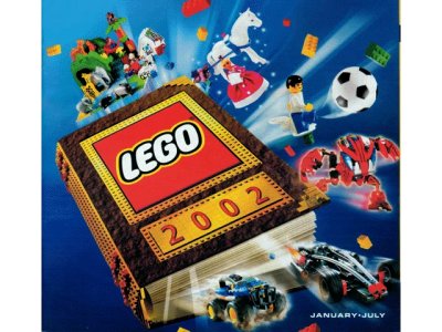 LEGO onderdeel 2002 Large Dutch January - July (417.4548-NL) (c02nl1)
