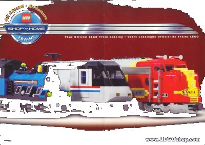 LEGO onderdeel 2002 Shop at Home - Trains US/Canadian (4191273) (c02sahtr)