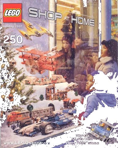 LEGO onderdeel 2002 Shop at Home - Holiday - UK (c02sahukhol)