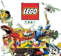 LEGO onderdeel 2004 Large Dutch June - December (425.8462-NL) c04nl2