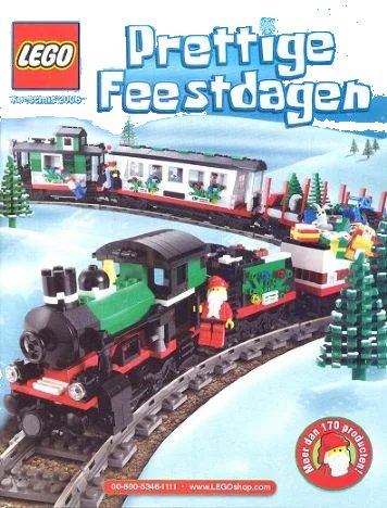 LEGO onderdeel 2006 Shop at Home - Holiday Dutch (WOR U-3975) (c06sah5nl)