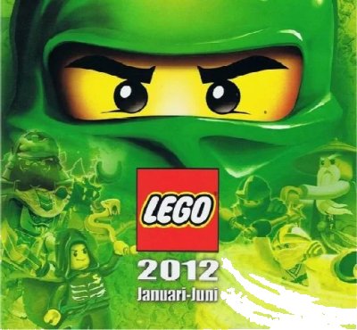 LEGO onderdeel 2012 Large Dutch January - June (600.8996-NL) (c12nl1)