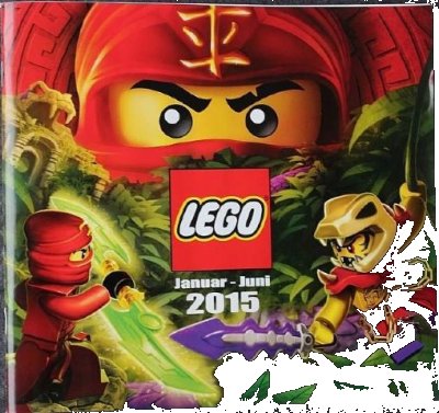 LEGO part 2015 Large German January - June (611.9696-DE/A - 611.8275-DE/A-TRU - 611.8276-DE/A-FH) (c15de1)