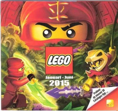 LEGO onderdeel 2015 Large Dutch January - June (611.9718-NL) (c15nl1)