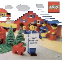 LEGO part 1977 Medium Dutch Foldout 67 (98762-NL) c77nl3