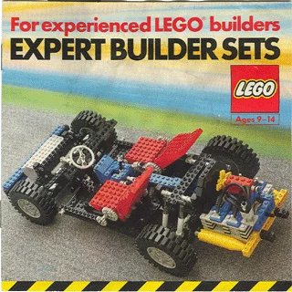 LEGO onderdeel 1981 Medium Technic Expert Builder (110517/110617-US) (c81ust)