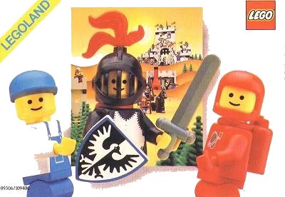LEGO onderdeel 1985 Small Dutch (109306/109406-EU IV (NL)) (c85nl2)