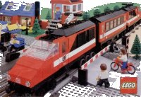 LEGO part 1986 Medium Train European ((UK/F/B) 153378) c86eutr3