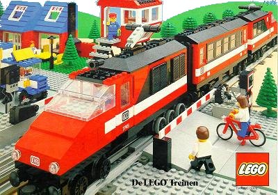 LEGO part 1986 Medium Train Dutch ((NL) 114906/115006) (c86nltr)