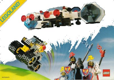 LEGO onderdeel 1988 Medium European (101378/101478-EU-III (UK/F/B/NL)) (c88eu3)