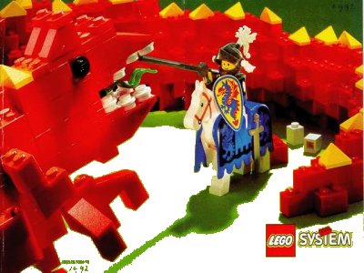 LEGO onderdeel 1992 Medium European (100578/100678 EU-III (UK/F/B/NL)) (c92eu3)