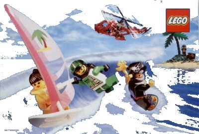 LEGO onderdeel 1992 Medium European (100778/100878 EU-III (UK/F/B/NL)) (c92eu4)