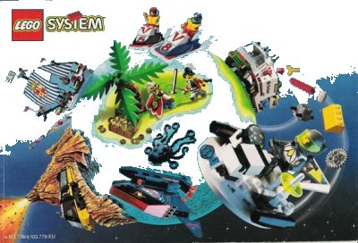 LEGO onderdeel 1996 Medium European (4.103.778/4.103.779-EU) (c96eu)