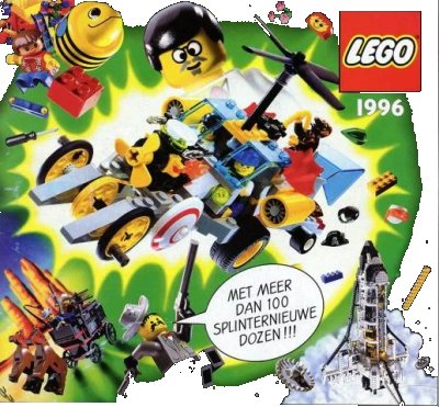 LEGO onderdeel 1996 Large Dutch (924.714-NL) (c96nl)