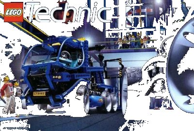 LEGO onderdeel 1998 Medium Technic International (4112609/4112610-IN) (c98int)