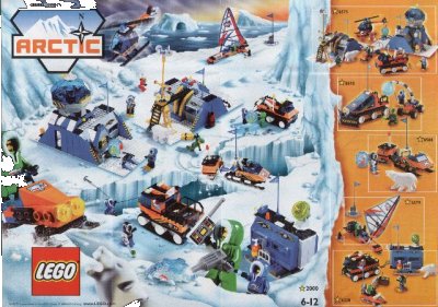 LEGO part 2000 Mini Arctic (4130233/4130221-IN) (m00arc)