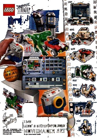 LEGO onderdeel 2000 Mini Studios (4153274/4153225) (m00stu)