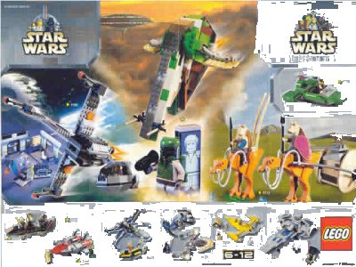 LEGO part 2000 Mini Star Wars (4130236/4130203-IN) (m00sw2)