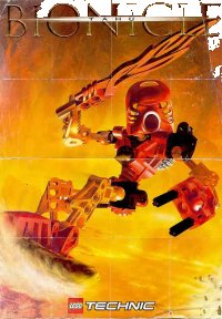 LEGO part 2001 Mini Bionicle - Tahu (4130830) m01bio7