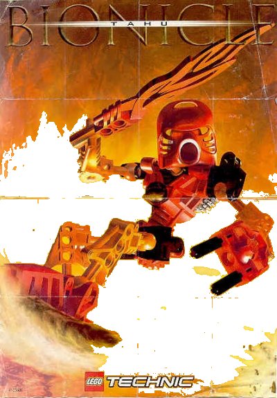 LEGO onderdeel 2001 Mini Bionicle - Tahu (4130830) (m01bio7)
