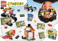 LEGO part 2001 Mini Creator (4155520/4155518) m01cre