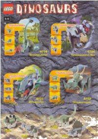 LEGO part 2001 Mini Dinosaurs (4155531/4155532) m01dino