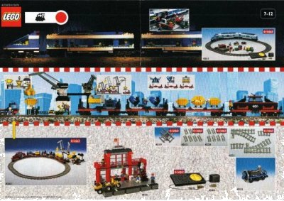 LEGO onderdeel 2002 Mini Train (4172473/4172474) (m02tr)
