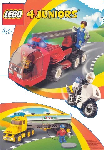 LEGO onderdeel 2003 Mini 4 Juniors (4221434/4221435) (m034jun)