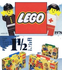 LEGO onderdeel 1978 Mini European (100283-EU) m78eu