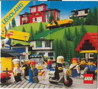 LEGO part 1983 Mini Town European (119583-EU) (m83euto)