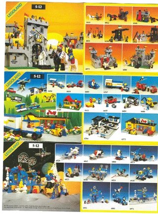 LEGO onderdeel 1984 Mini European (104183-EU) (m84eu1)