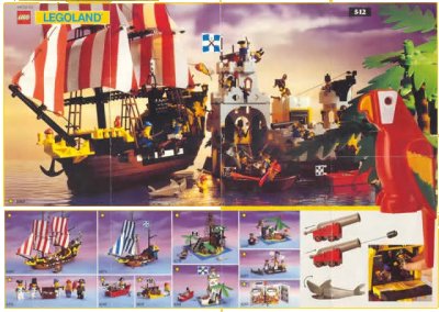 LEGO onderdeel 1989 Mini Pirates (108783-EU) (m89eupi)