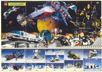 LEGO onderdeel 1989 Mini Space (108483-EU) (m89eusp)