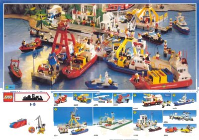 LEGO onderdeel 1991 Mini Town (831383-EU) (m91town)