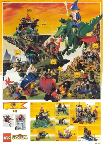 LEGO onderdeel 1993 Mini Castle (110083-EU/OS) (m93euca)