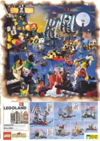 LEGO onderdeel 1996 Mini Pirates (4.103.795-EU/LO) m96pir