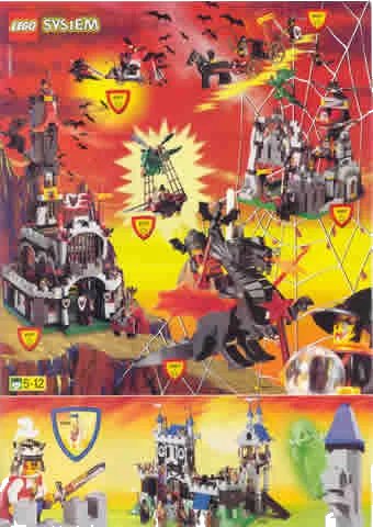 LEGO onderdeel 1997 Mini Fright Knights (4108486-EU/LO) (m97fk)