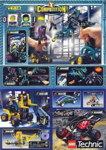 LEGO onderdeel 1998 Mini Technic (4112620-IN) (m98tech)