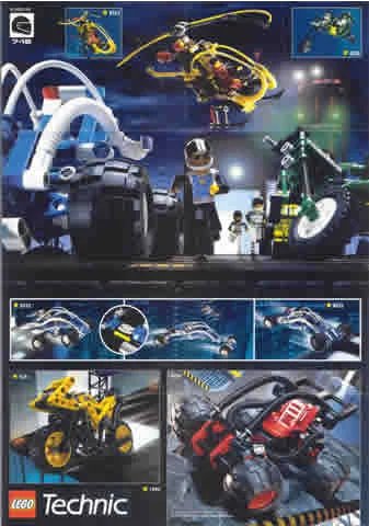 LEGO onderdeel 1999 Mini Technic (4124533-IN) (m99tech)