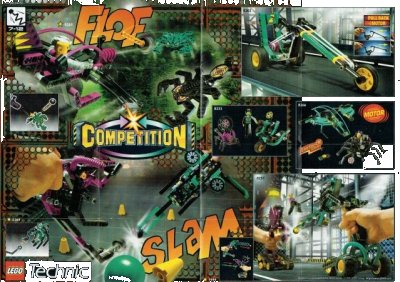 LEGO onderdeel 1999 Mini Technic Competition (4124534-IN) (m99techcomp)