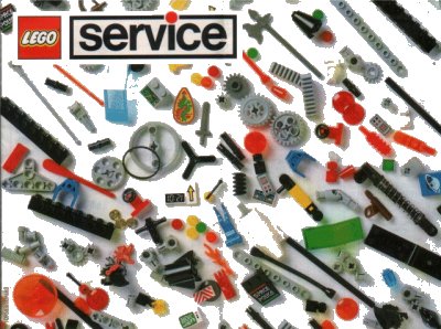 LEGO part 1993 Medium Service Packs European (109583/109683) (s93eu)