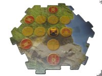 LEGO part BIONICLE Quest for Makuta: Adventure Game - Spielplanstück 05 00747board05