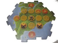 LEGO part BIONICLE Quest for Makuta: Adventure Game - Pièce de plateau de jeu 08 00747board08