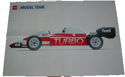 LEGO onderdeel Model Team Poster - (Set 5540) (115683)