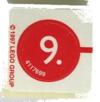 LEGO part Sticker Sheet for Set 2543 - (4117699) 2543stk01