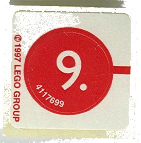 LEGO onderdeel Sticker Sheet for Set 2543 - (4117699) (2543stk01)