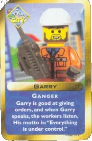 LEGO onderdeel Garry (4142697pb2)