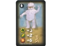 LEGO part Orient Expedition Game Card, Villain - Yeti 4189425pb01