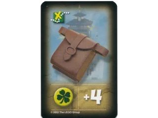 LEGO onderdeel Orient Expedition Game Card, Item - Backpack (Mount Everest) (4189435pb02)
